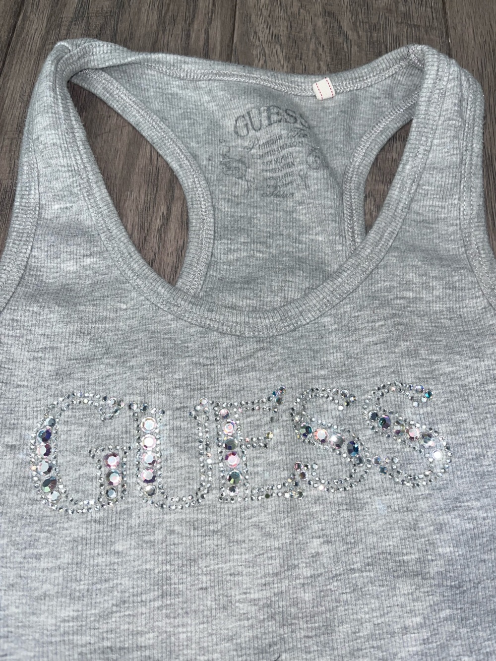 Rhinestone Guess Tank